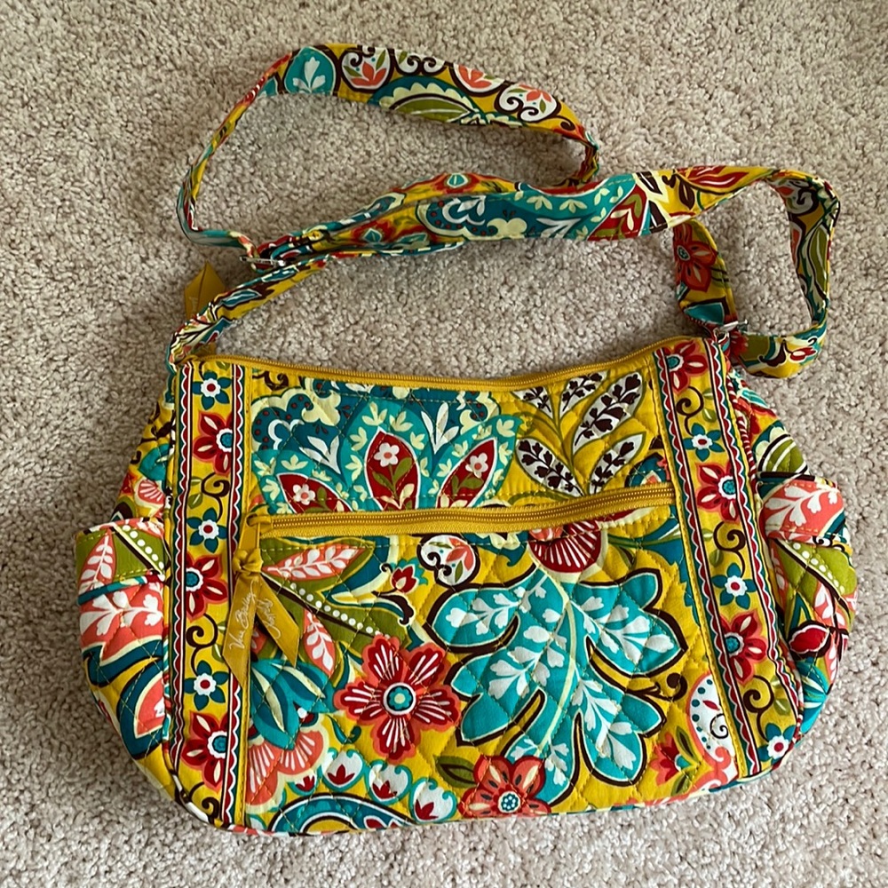 Vera Bradley crossbody bag yellow